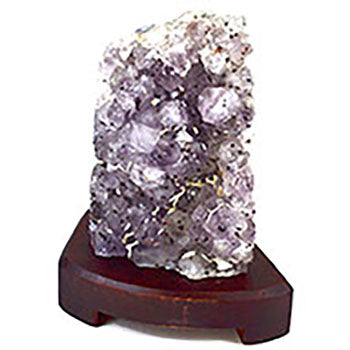 Amethyst Druse lamp